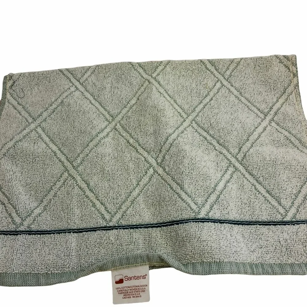 #4332 Santens VTG cotton hand and wash towels